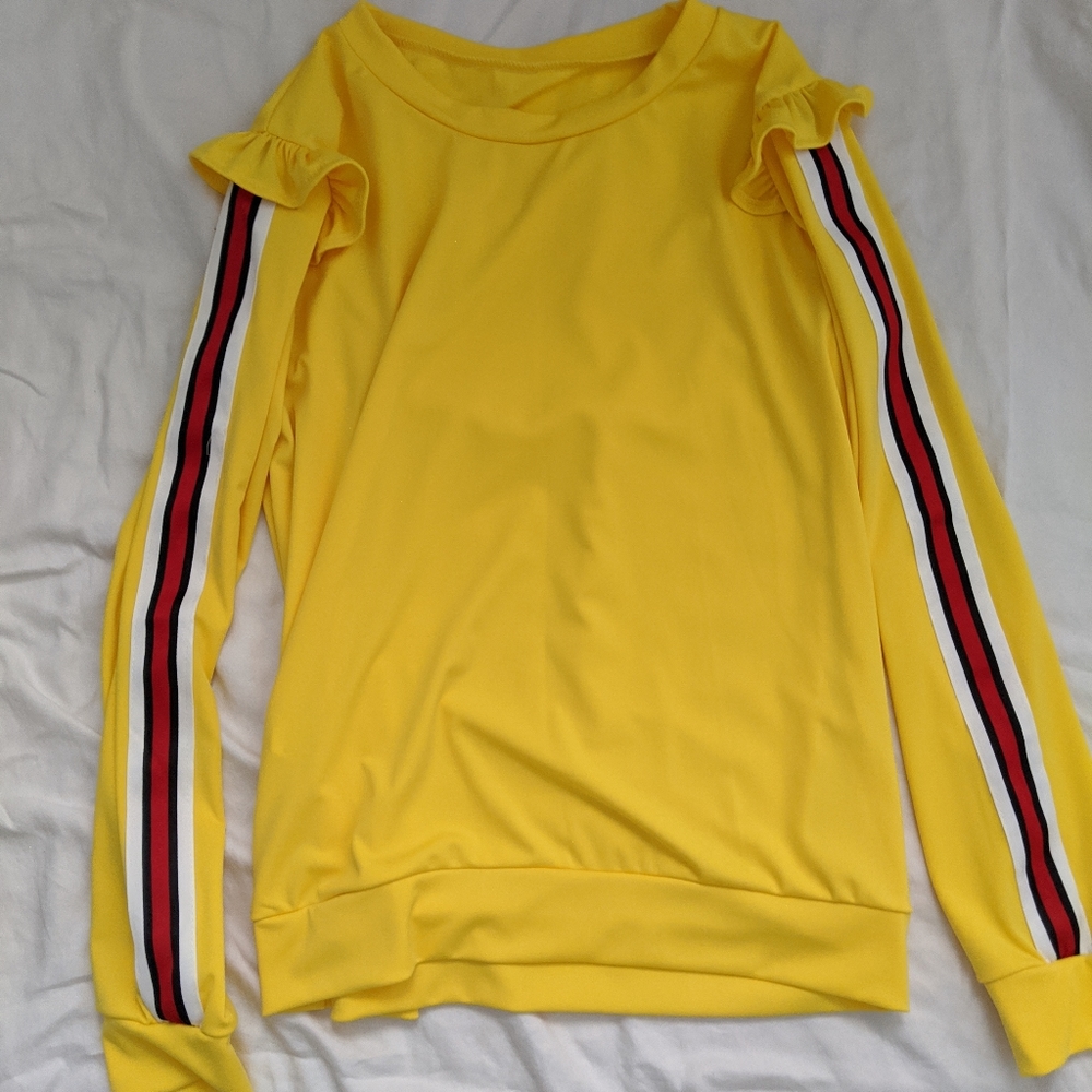 Yellow blouse